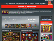 Tablet Screenshot of juegos-gratis-tragamonedas.com